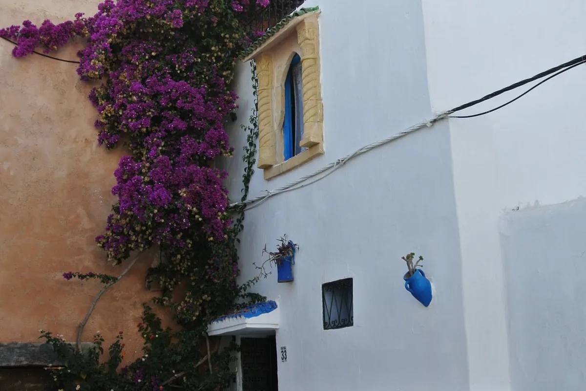 Verwaltungsgebäude in Rabat, Marokko